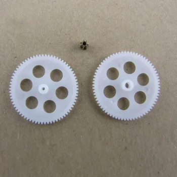 

Fine Toy Rc Helicopter Gears Mixed 3pcs 701A +702A+71A Metal Copper Gears 0.3M Rc Model Plane Slow Down Copper + Plastic Gears