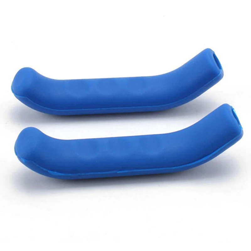 1 Pair Soft Silicone Bicycle Brake Lever Covers Mountain Bike Brake Lever Grips Handlebar Protectoion Covers Cycling Accessories