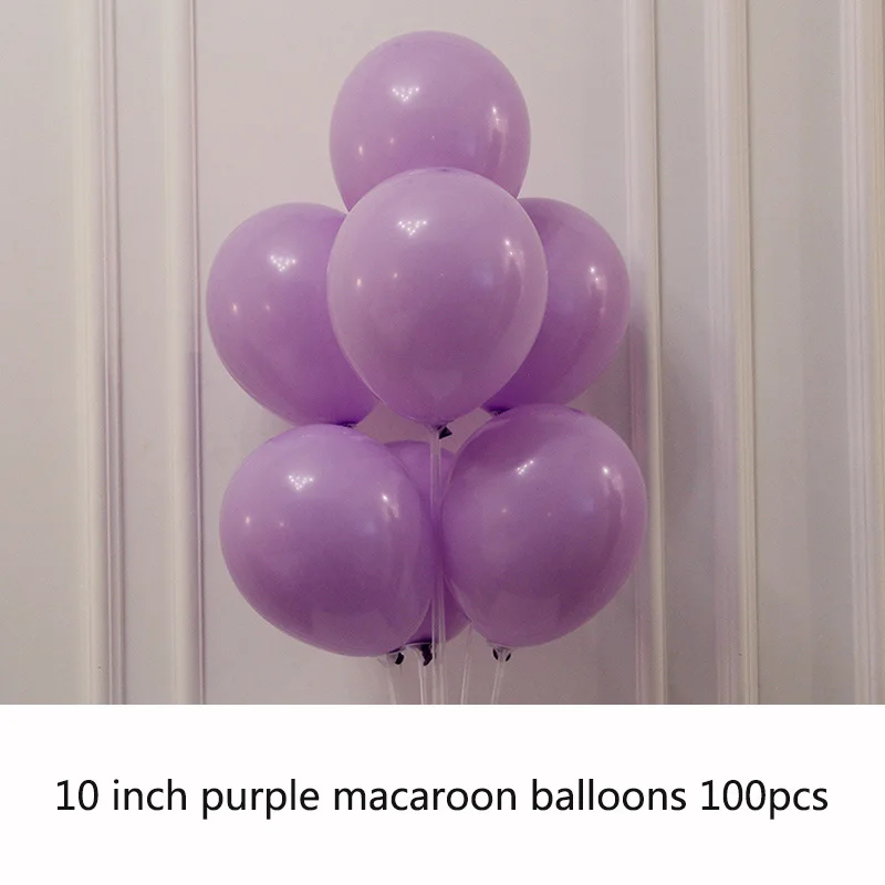 BTRUDI 100 шт 10inch2. 2gmacaroon воздушные шары цепь фон стены Свадьба День святого Валентина украшения день рождения Детские вечерние принадлежности - Цвет: 15