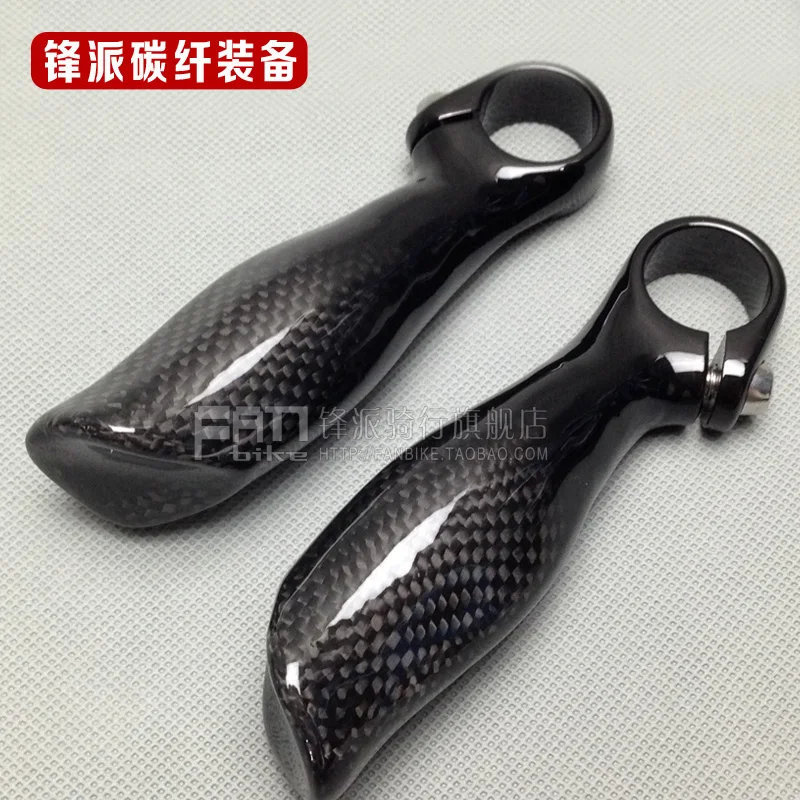 

1pair 3K Road Mountain Bike MTB Bar End Aluminum Alloy Folding Bicycles Handlebar Handle Bar Ends Bicycle Parts