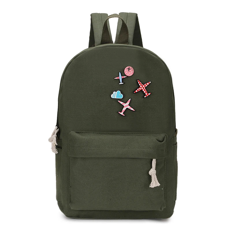 

Solid Color Women Backpack High Capacity School Bag For Student Adolescent Girl Backpack Female Rucksack Mochila Bagpack 2019