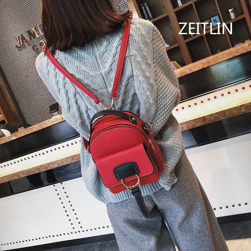 

Women Leather Backpack children backpack mini backpack women cute back pack backpacks for teenage girls shoulder bags T1561