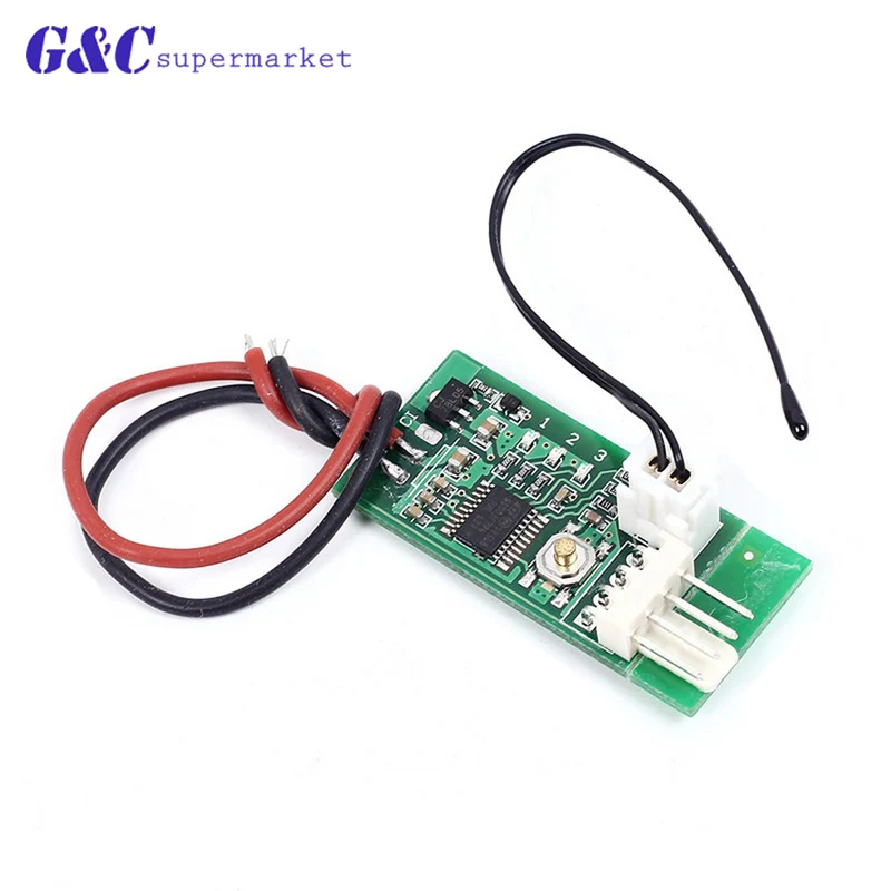 

Small 12V PWM 4-Wire Fan Temperature Controller Speed Controller Module