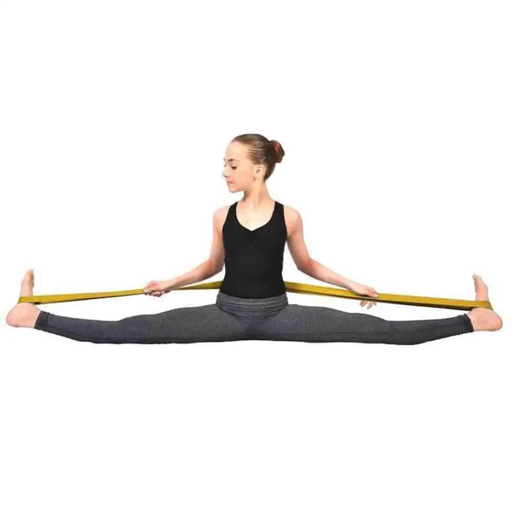 

Yellow Latex Crossfit Stretch Family Yoga Bands Fitness Bodybuilding Gym Power Training Powerlifting Pull Up Rubber Elastic Belt