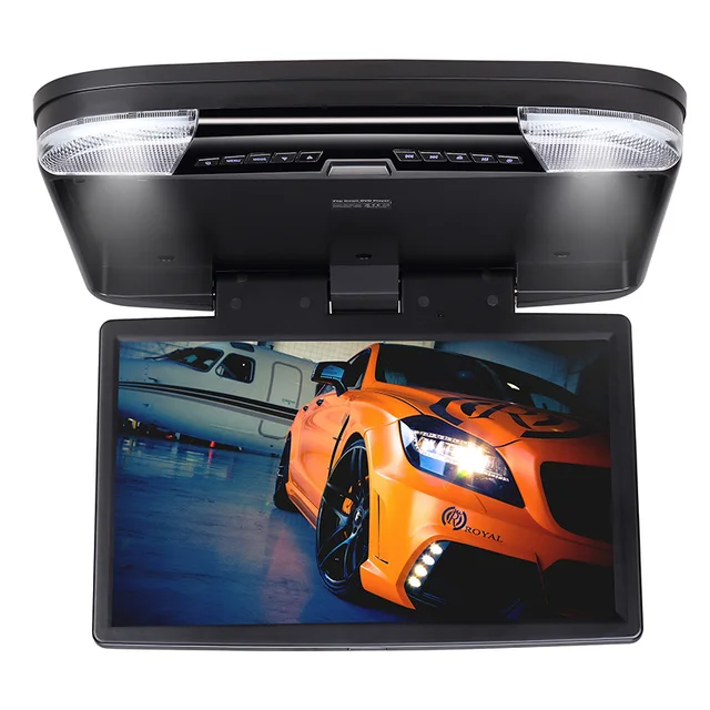 XST 15.6 Inch Car Ceiling DVD Flip Down Car Roof DVD Monitor DVD with