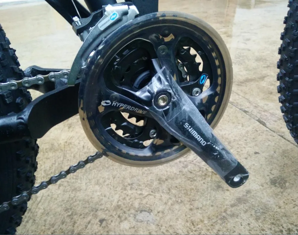 Top KALOSSE  snow bike   21/24/27/30 speed   Fat bicycle , bicicleta  mountain bike  26*4.0 inch tires  beach mountain bike 10