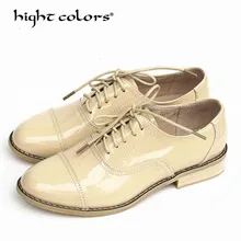 Новинка года; Роскошные женские туфли на плоской подошве; женская обувь из натуральной кожи; женские оксфорды на шнуровке; H402