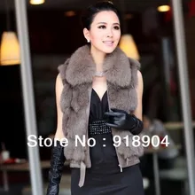 Натуральный Лисий Меховой жилет женские короткие Роскошные лисы пальто с мехом Зимние лисы Меховая куртка плюс размер нестандартный размер f545