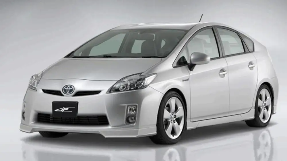 FRP боковая юбка для Toyota Prius ZVW30 09 5 ~ 11 12 JP стильная из стекловолокна комплект кузова