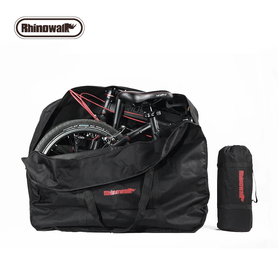 

Rhinowalk 14 inch 20 inch Folding Bike Bag Loading Vehicle Carrying Bag Pouch Packed Car Thickened Portable Bicycle Pack