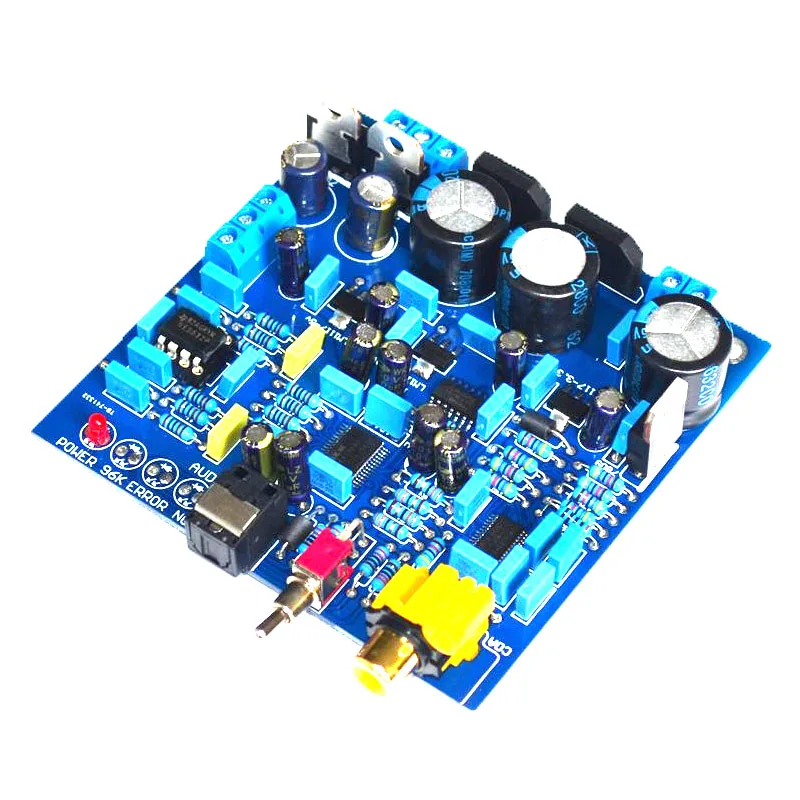 

AK4396+CS8416 24BIT/192KHZ fiber coaxial input decoding DAC enthusiast class power amplifier board