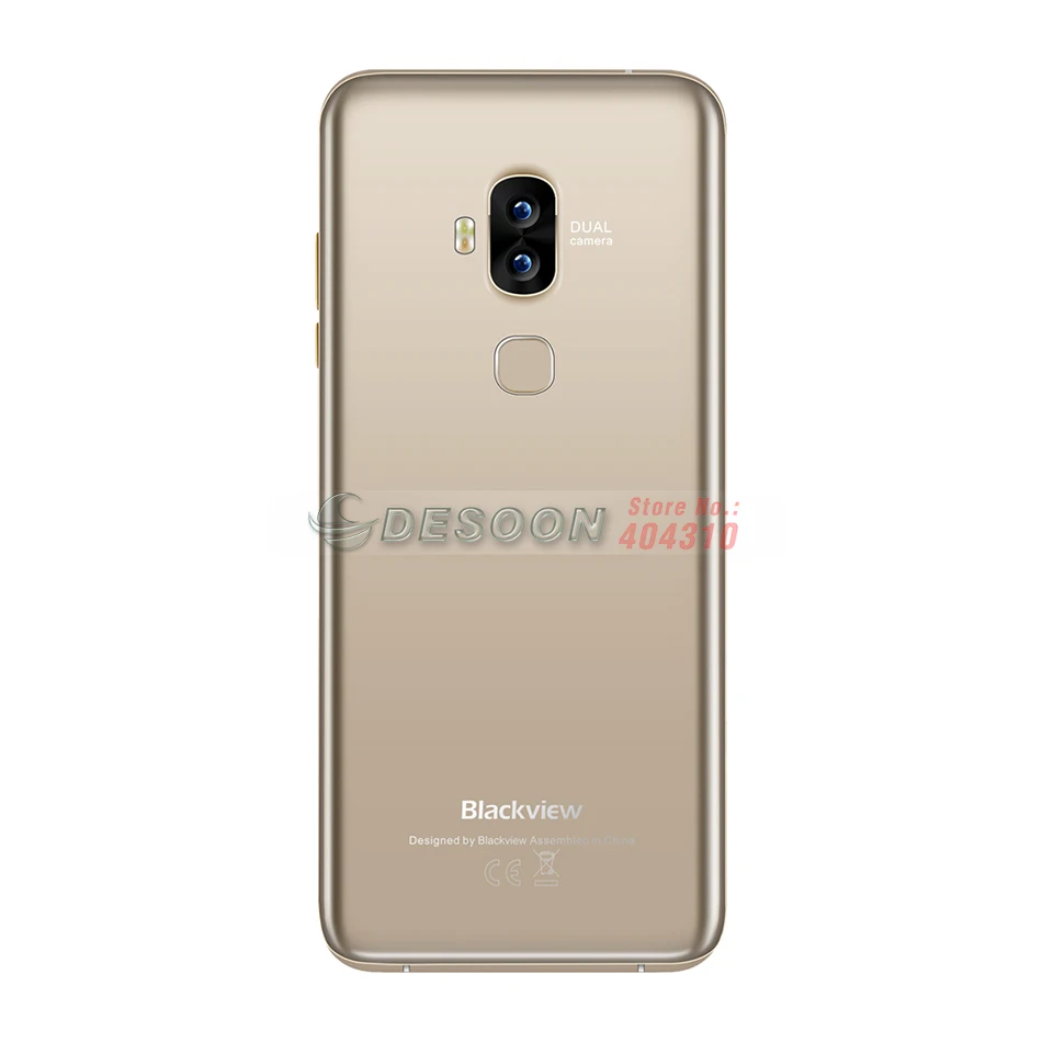 Смартфон Blackview S8 5," 18:9 соотношение сторон Бесконечность экран 4G 4 камеры 4 Гб+ 64 ГБ MT6750T Восьмиядерный мобильный телефон с отпечатком пальца