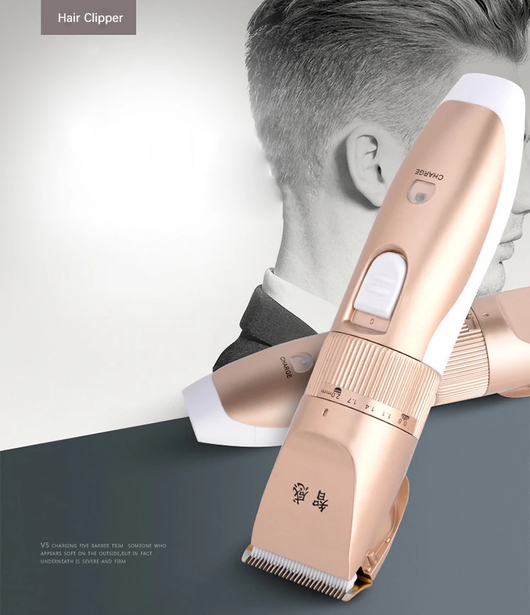 Professional Hair Cutting Machine USB Charging Electric Hair Clipper Hair Trimmer To Adult Children Use Hair Shaving