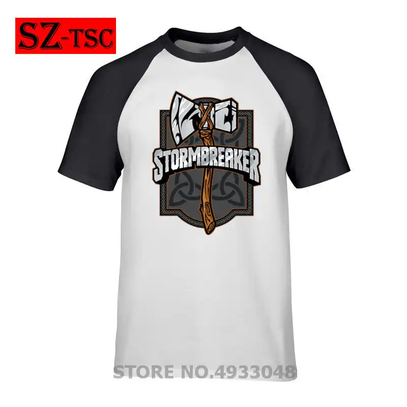北欧神話 Stormbreaker オーディンバイキングメンズ Tシャツオカルト服ミョルニルハンマートール New ファッションブランド男性 Tシャツ男性 Tシャツ Aliexpress