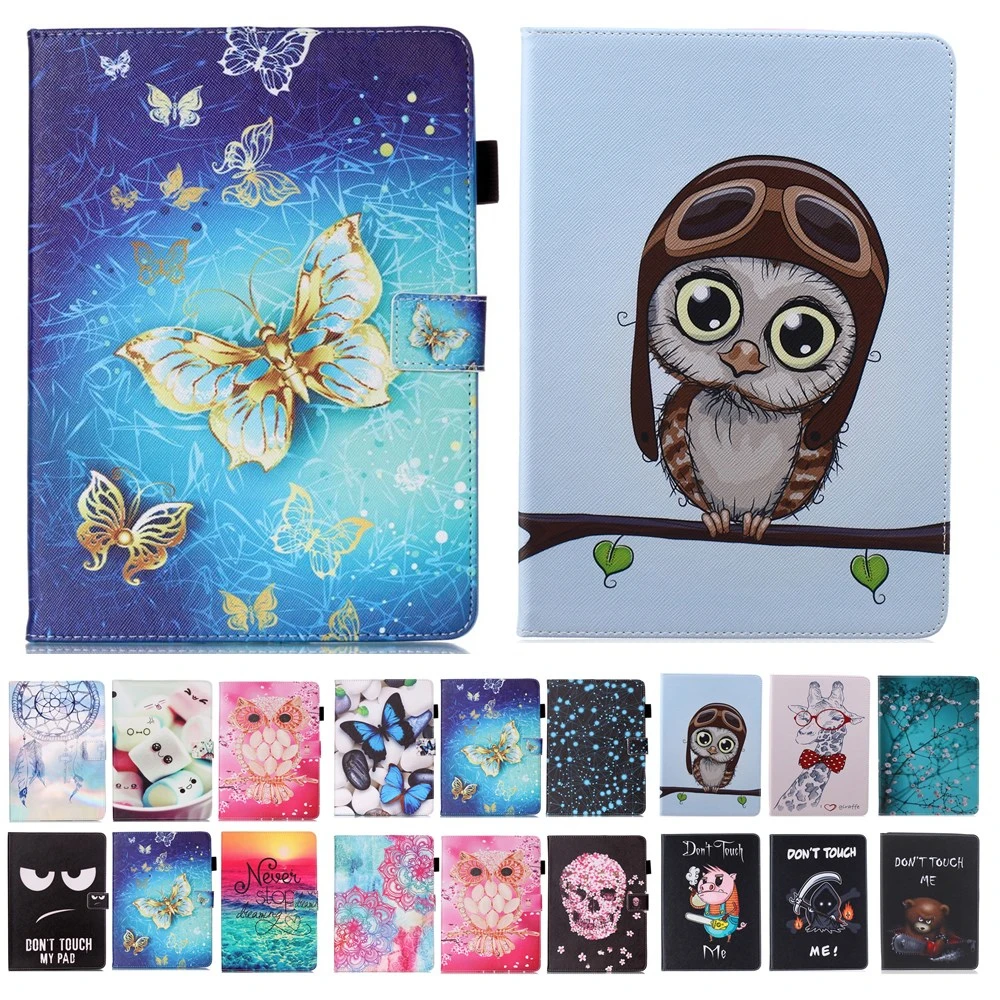 

For Apple iPad mini 1 2 3 Don't touch me painted PU Leather Flip Case For ipad mini1 mini2 mini3 7.9'' Tablet Cover Sleeve
