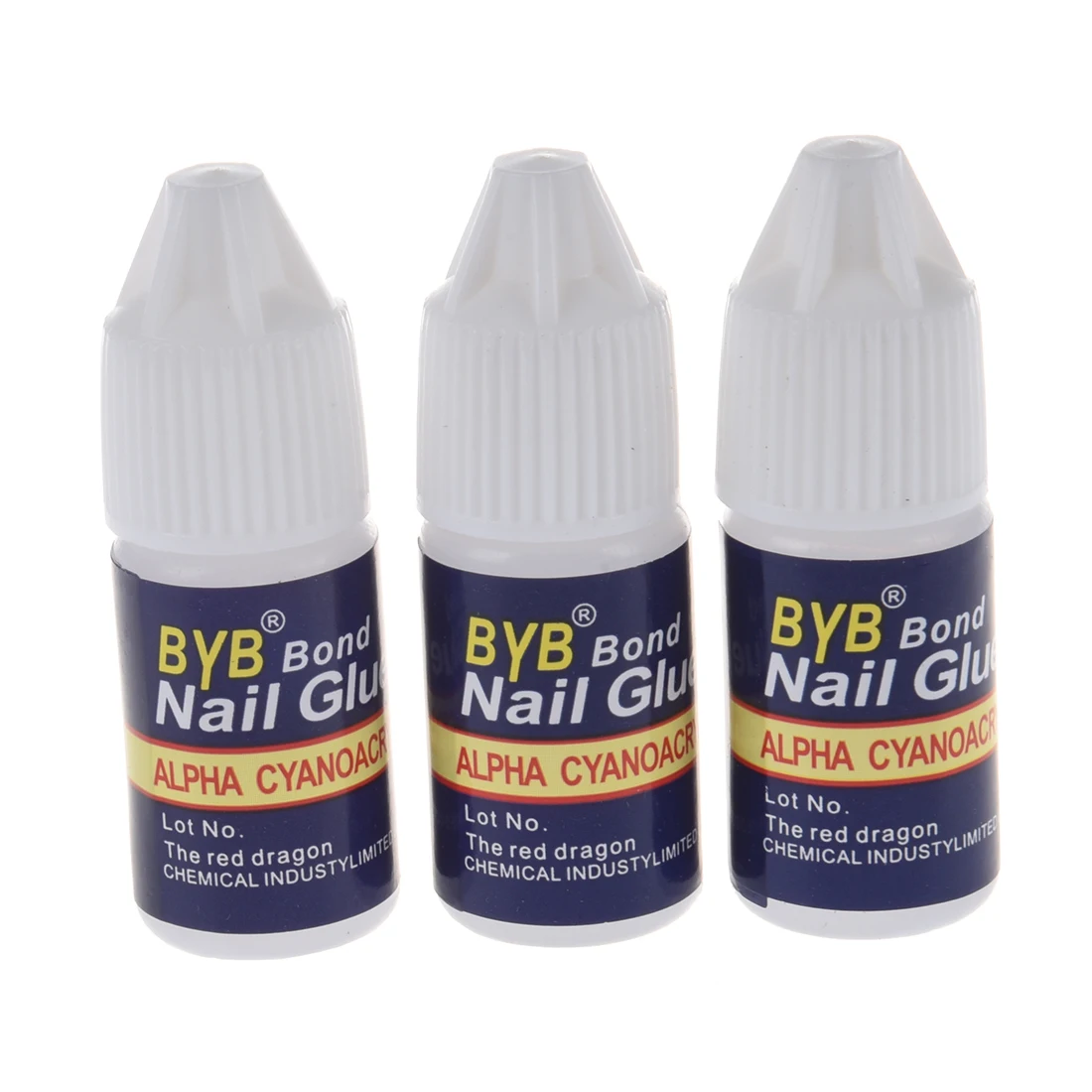

3g Fast drying Acid-free Latex Nail art glue tips glitter UV acrylic Rhinestones decorations nail glue false tip manicure tool