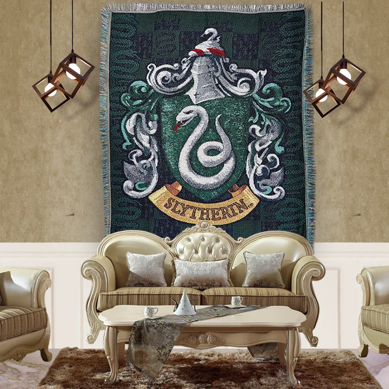 Retro Classical Harry Potter Tapestry Wall Hanging Wall Fabric Sofa Decorative Blanket Carpet
