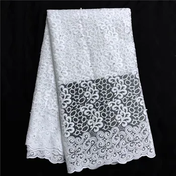 

Newest African tulle lace fabric embroidered French net lace fabric for fashion dress JNZ339(5yards/lot)