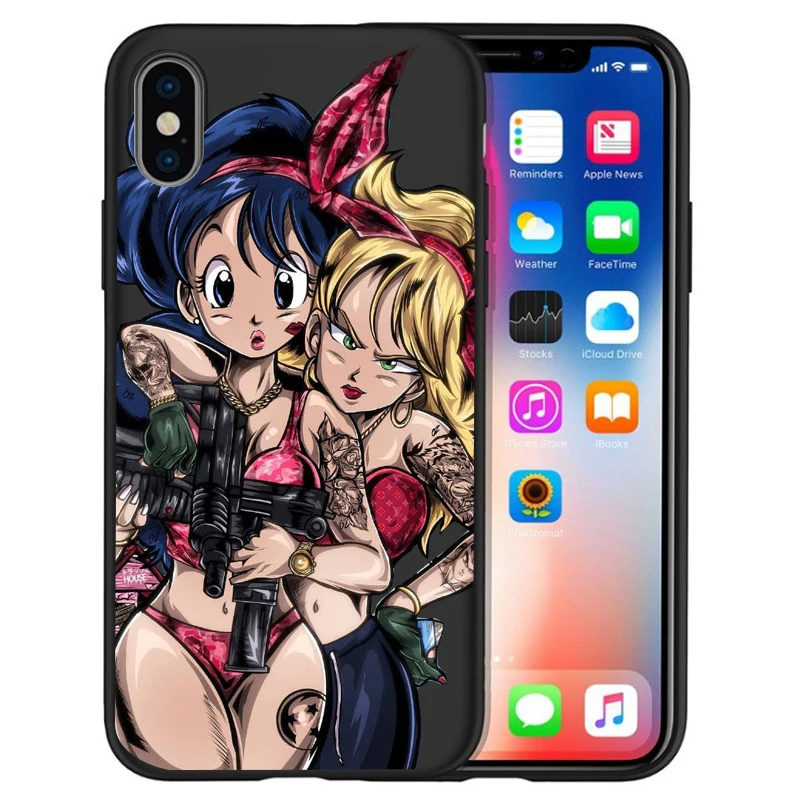 Роскошный чехол для iPhone X Goku Dragon Ball Super Saiyan vegeta Дракон 5 5S 6 6 S 7 8 Plus X XS Макс Мягкий силиконовый чехол случае Etui