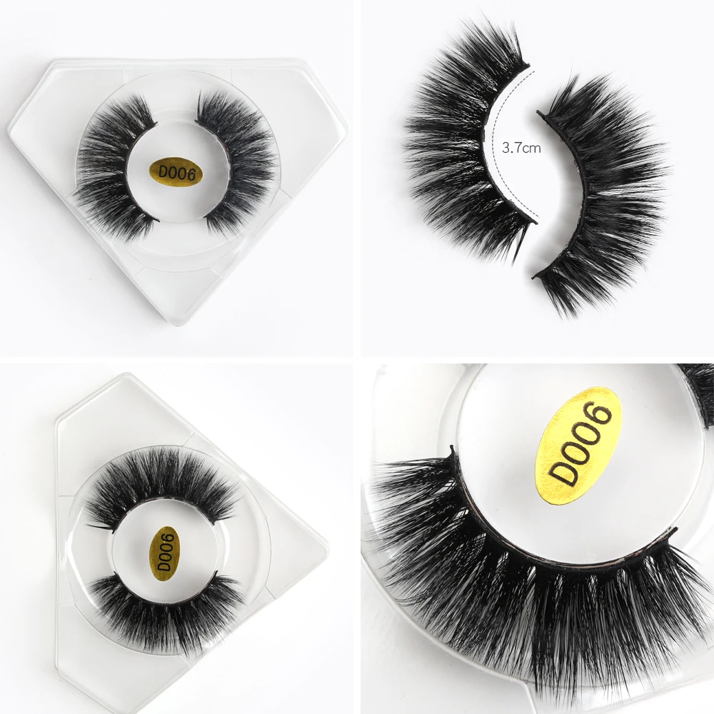 20 Pairs/lot Multipack 3D Soft Mink Hair False Eyelashes Handmade Wispy Thick Long Lashes Natural Eye Makeup Faux Eye Lashes