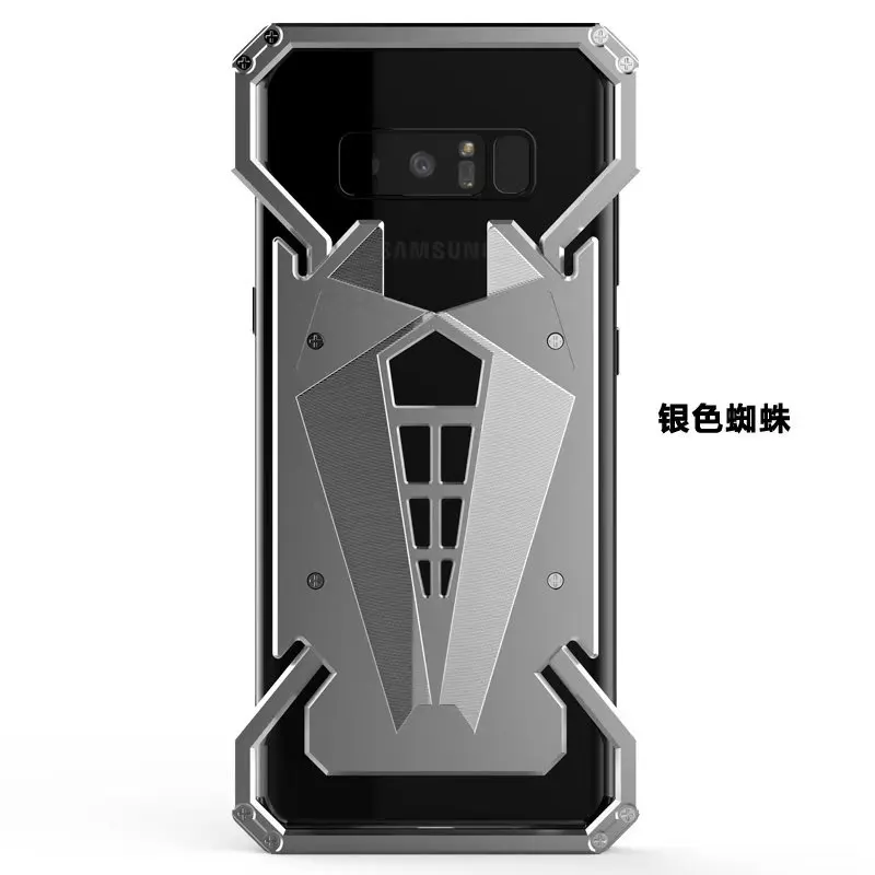 

Case for Samsung Galaxy Note8 Aviation Aluminum Case for Samsung Note 8 Metal Case Shockproof Bumper Mobile Phone Cover