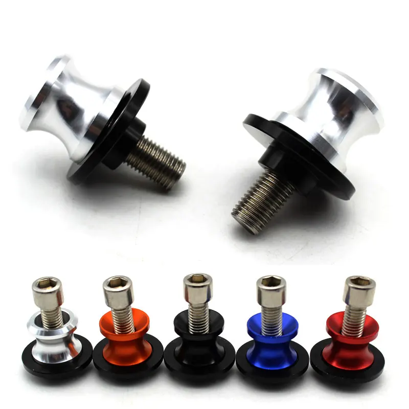 Nuoxintr High-quality aluminum motorcycle CNC bracket Bolt fixed 10mm screw slider for KAWASAKI ER6N Z750 Z750R Z250 Z1000