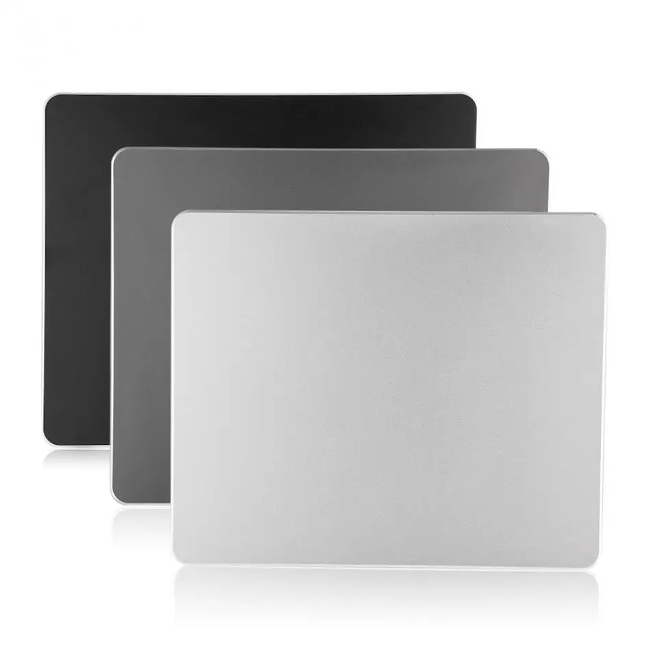

22* 18 CM Aluminum Alloy Non-slip Gaming Mouse Pad Mat Double Sided Mousepad for Office PC Laptop Computer