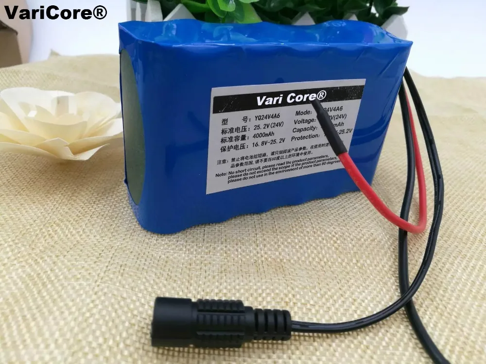 

24V 2.6 Ah 18650 2600 mah Li-lon Battery Pack suitable for Small motor/motor/LED lighting Equipment use + Free shipping
