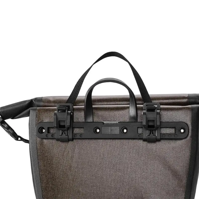 Discount 19L Full Waterproof Bicycle Saddle Bag Road Mountain Bike Cycling Rear Rack Bag Luggage Pannier Rear Seat Shelf Bag 10