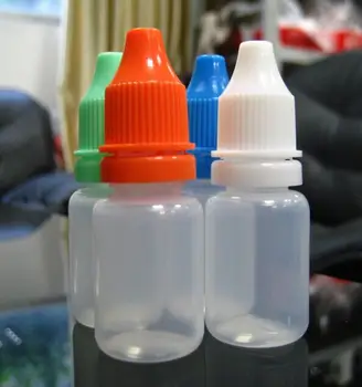 

dropper bottle 10ML with tamper plastic bottle cap for eye liquid