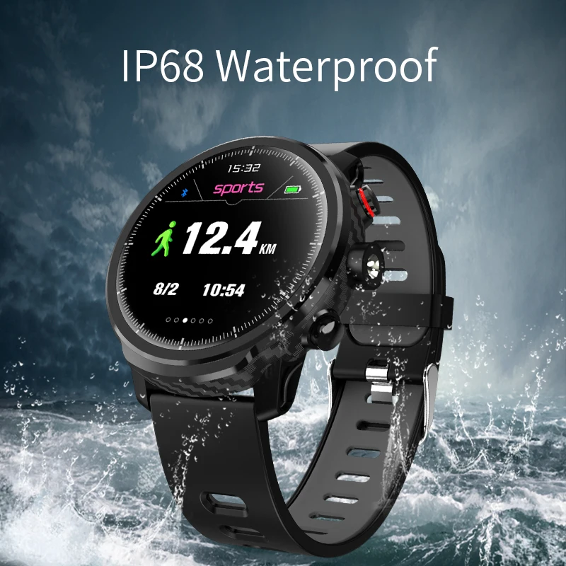 Умные часы Slimy L5, IP68, водонепроницаемые, для плавания, умные часы, Bluetooth, Android, наручные часы, напоминание о звонках, пульсе, шагоме
