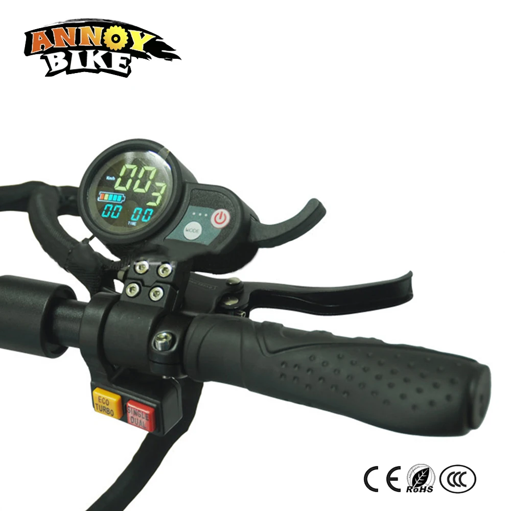 Ebike электрический велосипед внедорожник Drouble Drive скутер 11 дюймов 60V3200W складной