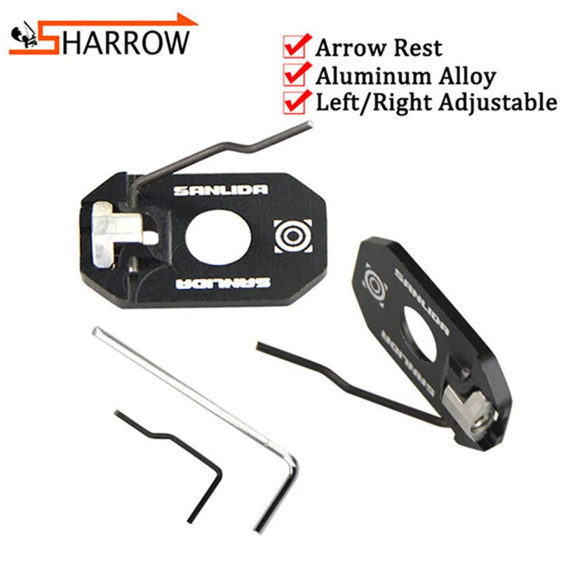 

1pc Adjustable Arrow Rest Left/Right Hand Magnetic Arrow Rest For Recurve Bow Shooting Trainging Hunting Archery Accessories