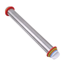 1 шт. Инструменты для выпечки регулируемые диски из нержавеющей стали Скалка антипригарные съемные кольца тесто пельмени лапша пицца