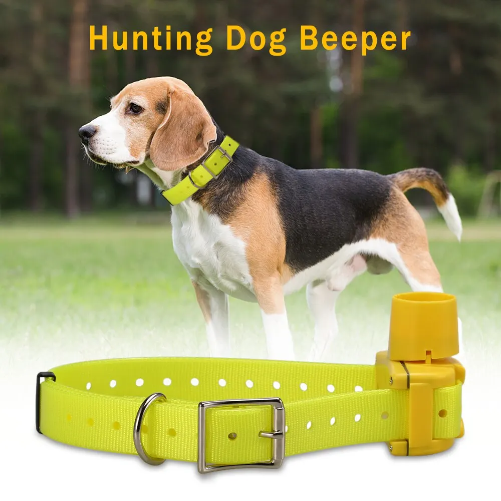

# Training Collar for Hunting Dog Beeper Yellow Hunter Indicator Water Repellent Dog Training Collar for Small Medium Large Dogs