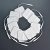 20/10p 5x5cm high quality Nerve Stimulator Silicone Gel Electrode Pads Tens Electrodes Digital Therapy Machine Massage 2mm Plug ► Photo 2/6