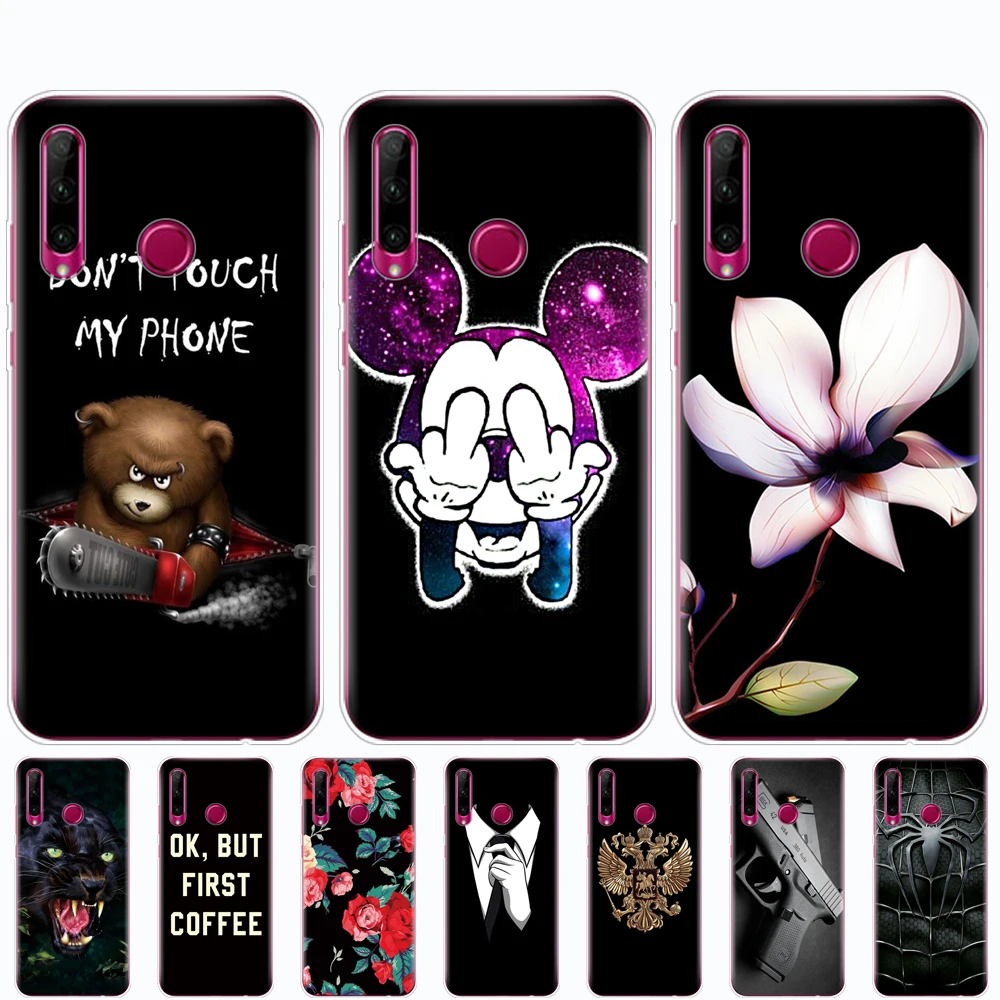 

For Honor 10i Case Honor 10i HRY-LX1T Silicone soft tpu Cover Phone Case For Huawei Honor 10i Honor10i 10 i 6.21 inch case coque
