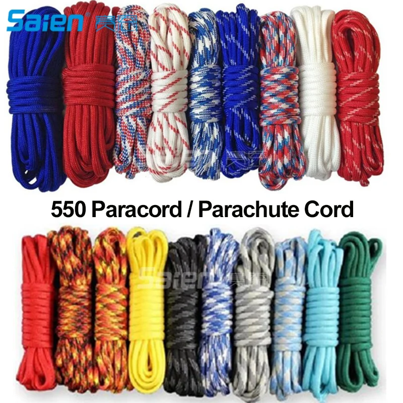 550 Paracord / Parachute Cord, 103 Continuous Feet, 620 Lb. Breaking
