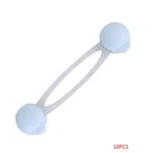 Портативный 10 шт./компл. для маленьких детей без сверления замок безопасности клей для детей доказательство ниша для холодильника ящик для шкафов двери