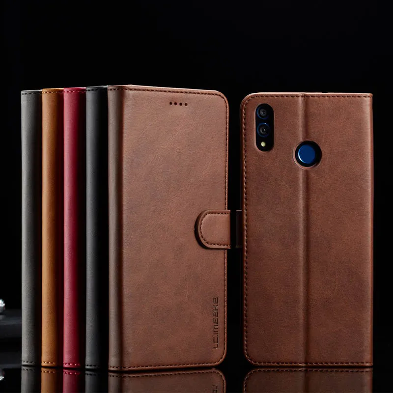 

Phone Case For Huawei P Smart 2019 Leather Case Cover Classic Protector Capa Etui Coque For Huawei p9 smart(2019) Case Fundas
