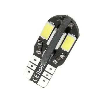 

5730 8SMD T10 Car Dashboard Lights Car Side Light Durable Bright Stop Lamp Signal-Light Auto Interior Car Wedge Lamp