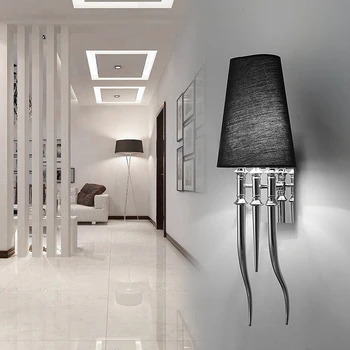 

IPE cavalli brunilde Modern stainless wall lamp for bedroom Wall sconce lamp with shade retro wall lamps wall light lamp shades