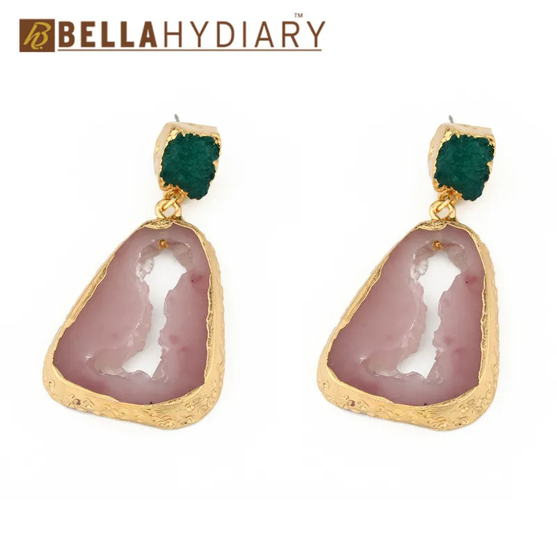 

Vintage Bijoux Boho Resin Earrings Big Long Drop Earrings For Women Jewelry Statement Pendientes Mujer Moda 2019 Ohrringe