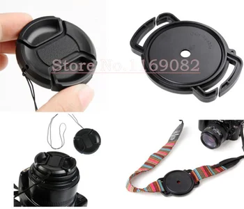 

2 in 1 52 58 67mm Lens Cap Holder Cover Anti Lost Buckle Keeper + 58 lens cap For can&n 450D 500D 550D 600D 1000D 1100D 18-55MM