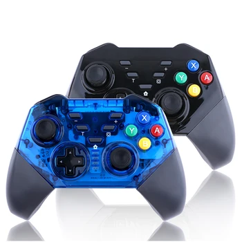 

2019 Wireless Gamepad For PC Switch PRO Controller Bluetooth Joystick Transparent Game Controller For Nintend Switch Controller