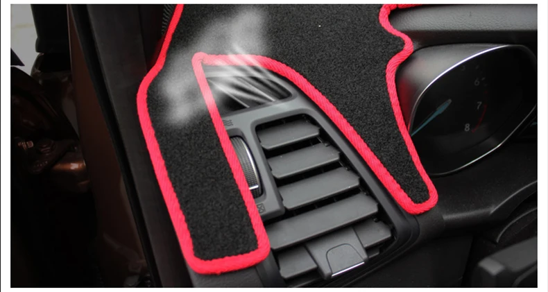 Приборной панели автомобиля Избегайте светильник Pad инструмент крышка платформы стол коврики ковры LHD для Ford Kuga Escape 2013