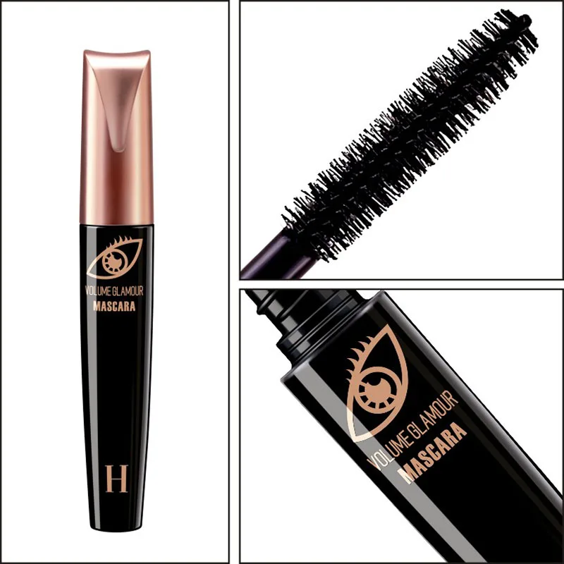 HENLICS Super Volume Black Waterproof Glamour Mascara Natural Thicken Lengthen Eyelash Makeup Mascara (13)
