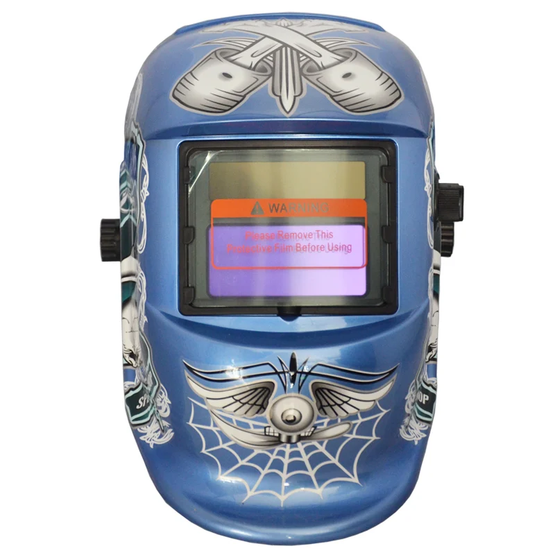 Красочные Авто Затмевая шлем+ перчатки сварки для Плавленая аргоно-дуговая сварка Электрический маска Хамелеон TRQ-HD51-2233DE