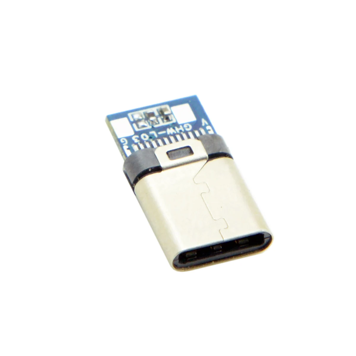 Кабель 5 шт. DIY 24 Pin USB 3 1 Type C штекер разъем SMT Тип с черным корпусом|Компьютерные