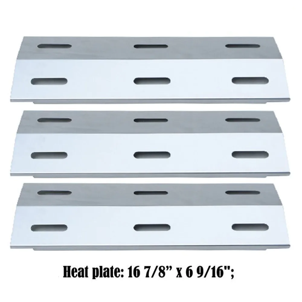 

BBQ Parts 99341(3-pack) Porcelain Steel Heat Shield Replacement Heat Plate for Ducane 30400040, 30400042,30400043